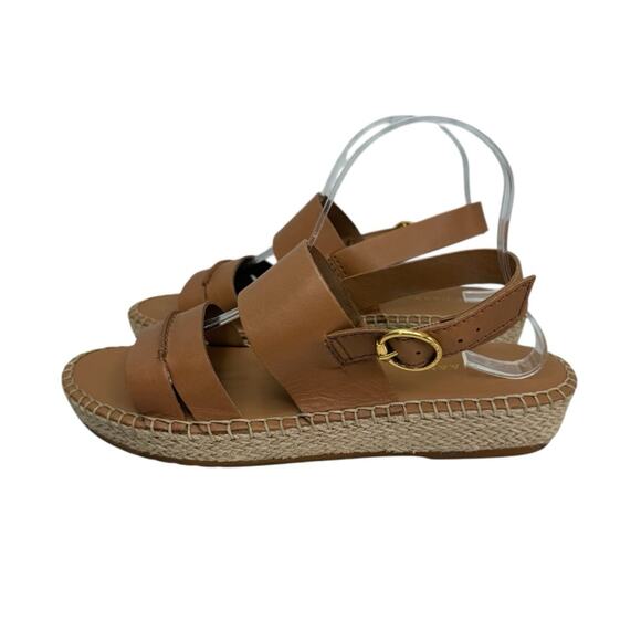 COLE HAAN Women's Size 8.5 Cloudfeel Tilden Ankle Pecan Brown Strap Sandals - Picture 3 of 16